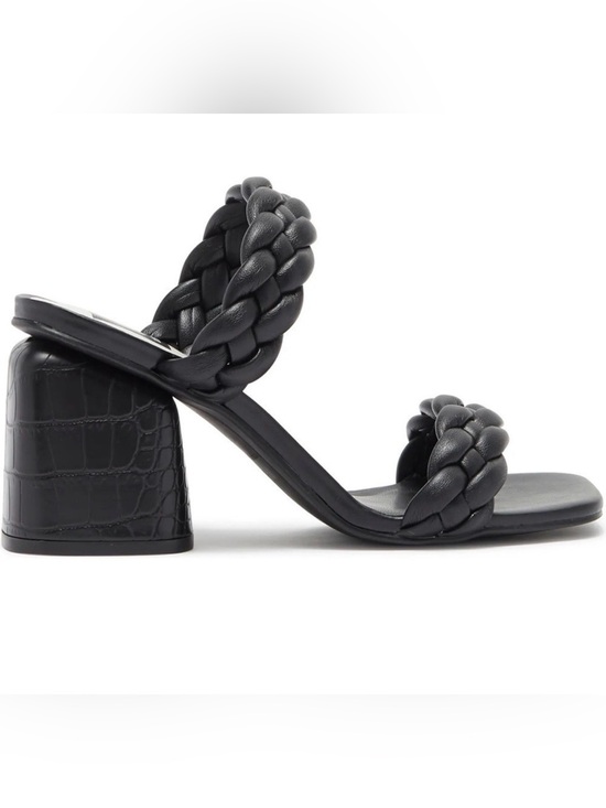 Dolce Vita Shoes - Dolce Vita Paily Black Stella Braided Slip-on Sandals